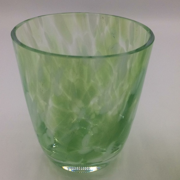 Beautiful blown by hand 2 glasses - Picture 4 of 6